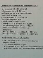 Douche kabine  aqualine, Doe-het-zelf en Bouw, Sanitair, Ophalen, Nieuw, Douche