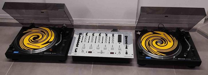 2 professionele direct drive platenspelers apart te koop, Audio, Tv en Foto, Platenspelers, Zo goed als nieuw, Platenspeler, Pitch-regelaar