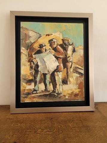 Schilderij op de boerderij  beschikbaar voor biedingen