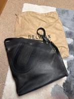 Delvaux blauwe schouder handtas, Handtassen en Accessoires, Ophalen, Zo goed als nieuw