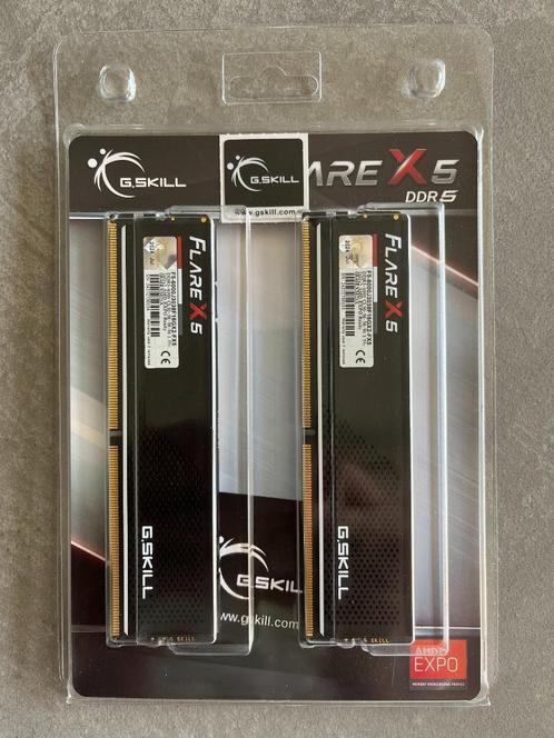 G.Skill 2x16 GB DDR5-6000 CL30, Computers en Software, RAM geheugen, Gebruikt, Desktop, 32 GB, DDR5, Verzenden