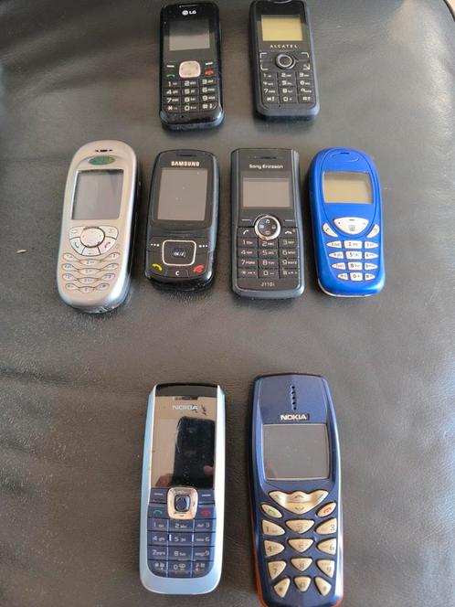 Lot de 10 anciens gsm, Télécoms, Téléphonie mobile | Marques Autre, Enlèvement ou Envoi