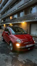 Fiat 500 TwinAir 0,9 Ess || Toit Ouvrant || Cuir || Euro 5, Auto's, Voorwielaandrijving, Euro 5, Zwart, Leder