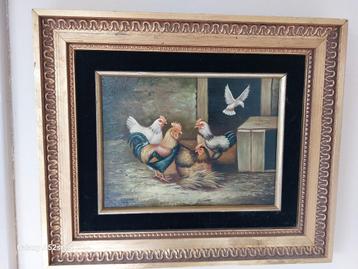 Olieverf schilderij beschikbaar voor biedingen