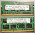 BXL RAM DDR3 1 ou 2 GB PC3-10600S 1333MHz pour portables, Gebruikt, DDR3, Ophalen of Verzenden, 2 GB