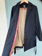 Donker blauwe trenchcoat/regenjas merk Esprit, Blauw, Ophalen of Verzenden, Zo goed als nieuw, Maat 34 (XS) of kleiner