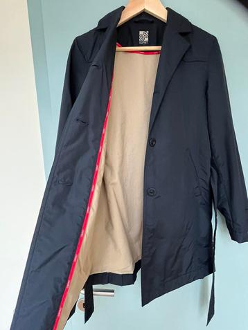 Donker blauwe trenchcoat/regenjas merk Esprit beschikbaar voor biedingen