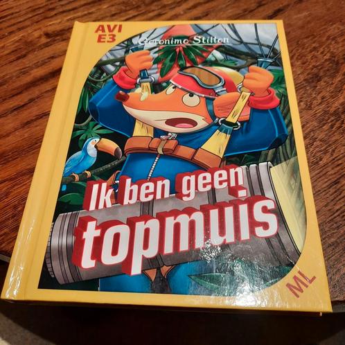 Geronimo Stilton - Makkelijk lezen - Ik ben geen topmuis, Boeken, Kinderboeken | Jeugd | onder 10 jaar, Zo goed als nieuw, Ophalen of Verzenden