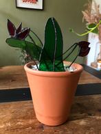 Glas in lood cactus, Ophalen, Glas