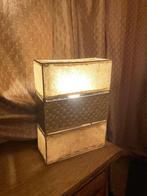 Belle lampe d'ambiance aux textures différentes, Moins de 50 cm, Enlèvement, Utilisé, Autres matériaux