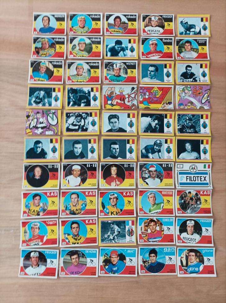 Panini sprint 73 , 140 verschillende stickers, Verzamelen, Stickers, Ophalen of Verzenden