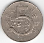 Tchécoslovaquie : 5 Korun 1980 KM#60 Ref 12690, Timbres & Monnaies, Monnaies | Europe | Monnaies non-euro, Enlèvement ou Envoi