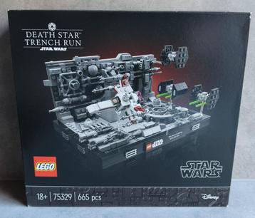 lego star wars 75329 Death Star Trench Run diorama beschikbaar voor biedingen