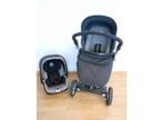 Peg Perego Skate + Cosi kinderwagen + parasol + adapter, Ophalen, Zo goed als nieuw, Kinderwagen, Overige merken
