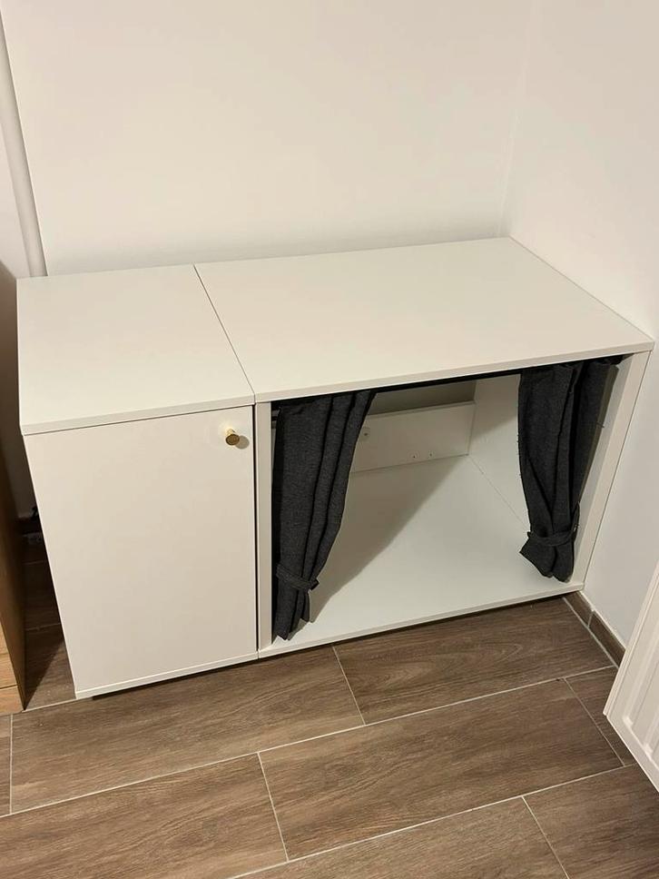 Meuble Omlet pour chat Taille S avec rideaux (sans coussin), Maison & Meubles, Armoires | Autre, Comme neuf, Enlèvement