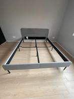 Bedframe Ikea, 160 cm, Grijs, Gebruikt, Stof