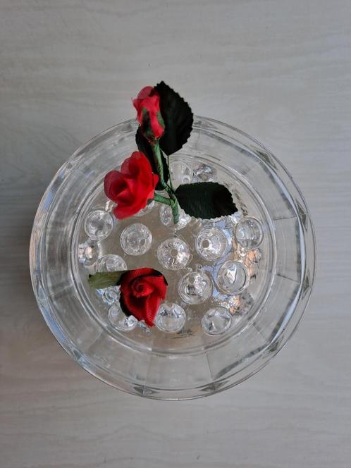 Tweedelig insteekbloemenvaasje pique fleurs, Huis en Inrichting, Woonaccessoires | Vazen, Zo goed als nieuw, Overige kleuren, Minder dan 50 cm