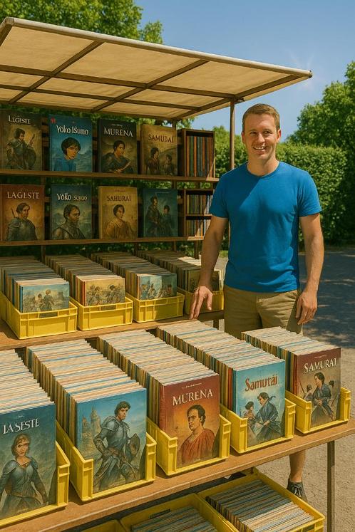 VENTE DESTOCKAGE INDELEBULLES SAM 21/06 10-16h00 2.50 EUR!!, Boeken, Stripverhalen, Zo goed als nieuw, Meerdere stripboeken, Ophalen