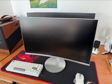 Monitor samsung fullHD 27inch, Enlèvement, Comme neuf, HDMI, VA