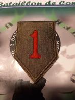 Insigne 1 division ww2, Collections, Objets militaires | Général, Enlèvement ou Envoi