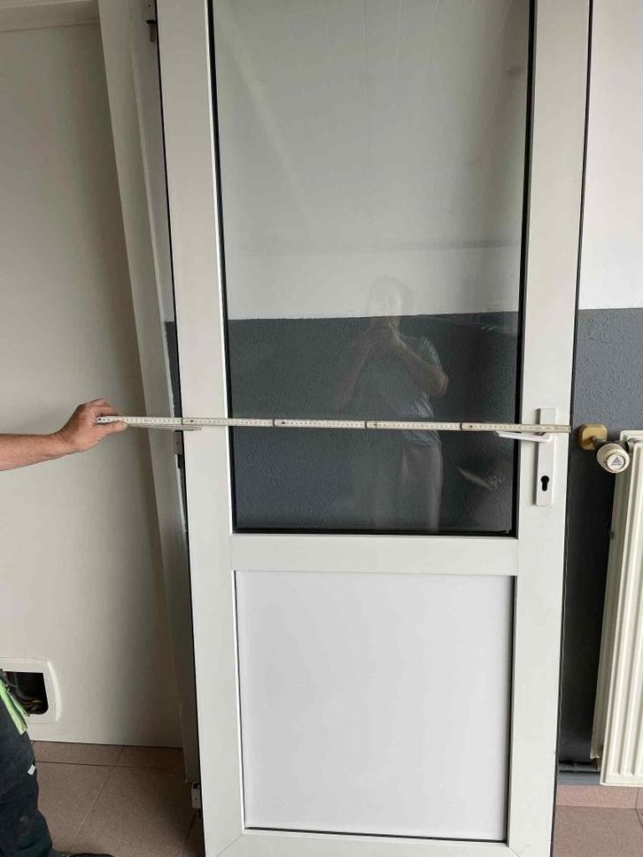 Deurpaneel te koop €25, Doe-het-zelf en Bouw, Deuren en Vliegenramen, Gebruikt, Buitendeur, 215 cm of meer, 80 tot 100 cm, Kunststof