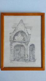 tekening Julianusgasthuis Antwerpen, Ophalen of Verzenden