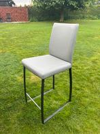 Hoge tafel met 4 hoge stoelen, Huis en Inrichting, Tafels | Eettafels, Ophalen, Zo goed als nieuw