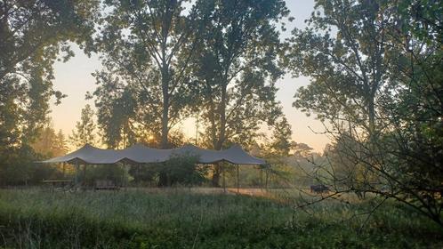 Bonga Stretchtent., Tuin en Terras, Partytenten, Gebruikt, 2 meter of meer, 8 meter of meer, 6 meter of meer, Ophalen