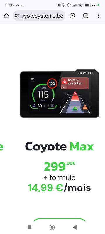 Coyotte Max Neuf