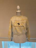 Sweater Not now, maat XS - 13jaar, Ophalen, Groggy, Geel, Maat 34 (XS) of kleiner