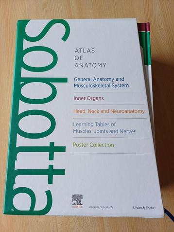 Sobotta Atlas of Anamoty, Enlèvement, Comme neuf, Autres niveaux