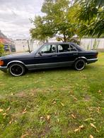 Mercedes Benz s300 diesel oldtimer, Auto's, Mercedes-Benz, Zwart, Blauw, Leder, 5 deurs