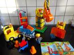 LEGO DUPLO Grote Bouwplaats - 10813*VOLLEDIG*PRIMA STAAT*, Kinderen en Baby's, Complete set, Duplo, Ophalen of Verzenden
