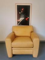 Vintage fauteuil /lounge zetel Bench Studio, Huis en Inrichting, Gebruikt, Leer, Ophalen of Verzenden