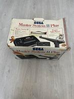 Sega mastersysteem 2 plus in doos, Ophalen, Master System, Met 1 controller, Gebruikt