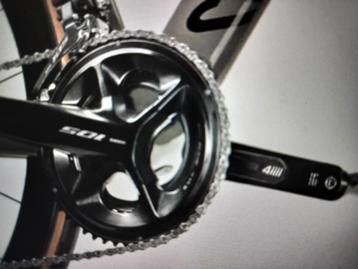 Shimano 105 4iii powersmeter 3 crankstel 52 36 lengte 170, Fietsen en Brommers, Ophalen of Verzenden