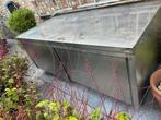 Inox tuinkast, Ophalen, Gebruikt