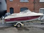 Jeanneau Leader 545 avec moteur Yamaha 115 le tout de 2006, Sports nautiques & Bateaux, 50 ch ou plus, Enlèvement, Utilisé, Moteur hors-bord