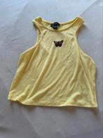 Geel topje met vlinder, Kleding | Dames, Topjes, Maat 38/40 (M), Primark, Geel, Nieuw