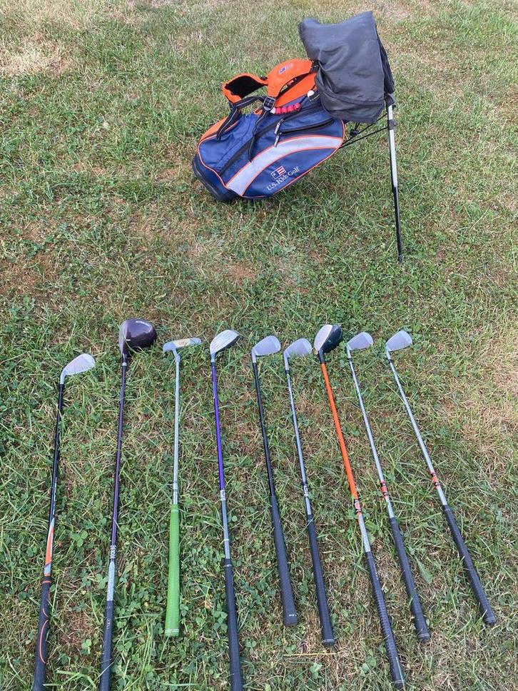 Te koop: US Kids Golf set, Sport en Fitness, Golf, Zo goed als nieuw, Set, Ophalen