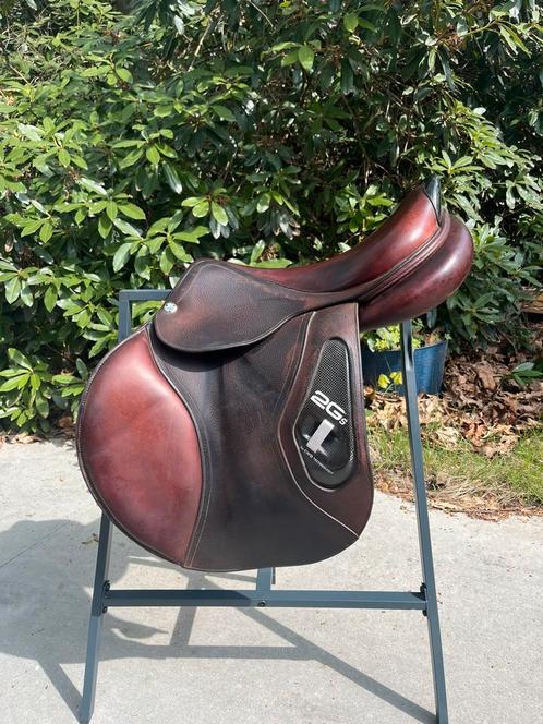 CWD 2G’s springzadel 17” cognac, Dieren en Toebehoren, Paarden en Pony's | Zadels, Gebruikt, Ophalen