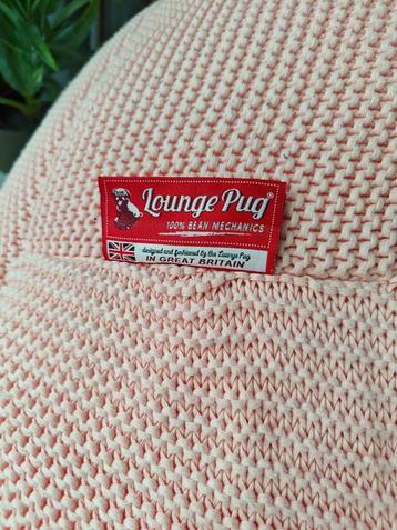 Big Bertha Original Zitzak, Enlèvement, Comme neuf, Rose, Pouf
