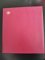 rood postzegelalbum met 16 witte pagina's, Ophalen of Verzenden, Verzamelalbum
