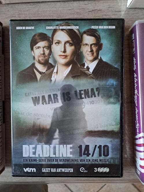 Deadline 14-10, Cd's en Dvd's, Dvd's | Tv en Series, Zo goed als nieuw, Ophalen of Verzenden