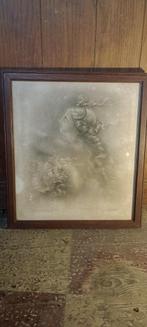 Zeer oude gravure, G. Engelmann, 1801, 57x42, n97, Ophalen