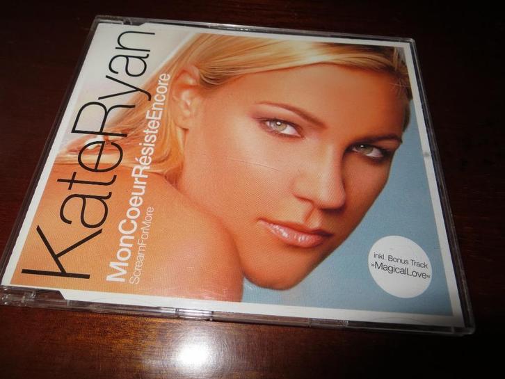 KATE RYAN - MON COEUR RESISTE ENCORE / SCREAM FOR MORE - CD, Cd's en Dvd's, Cd's | Dance en House, Zo goed als nieuw, Verzenden