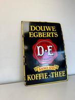 Assiette émaillée Douwe Egberts Coffee, Enlèvement ou Envoi, Utilisé, Panneau publicitaire