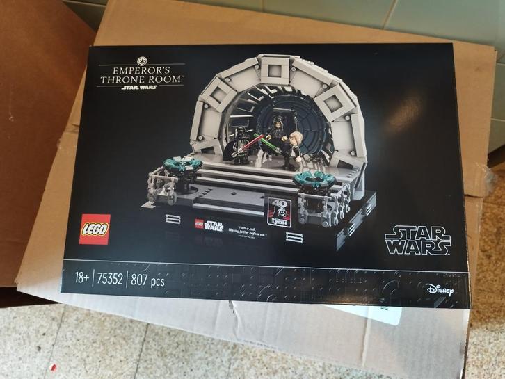 Lego 75352 Emperor's Throne Room (sealed), Kinderen en Baby's, Speelgoed | Duplo en Lego, Nieuw, Lego, Complete set, Ophalen of Verzenden