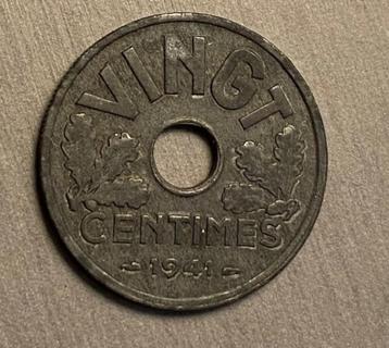 20 centimes Vichy 1941