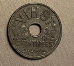 20 centimes Vichy 1941, Frankrijk, Ophalen of Verzenden, Losse munt